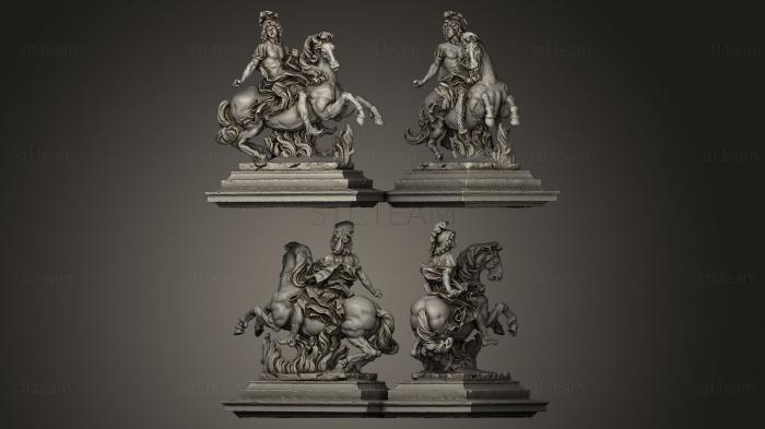 3D модель Король Людовик XIV Париж (STL)